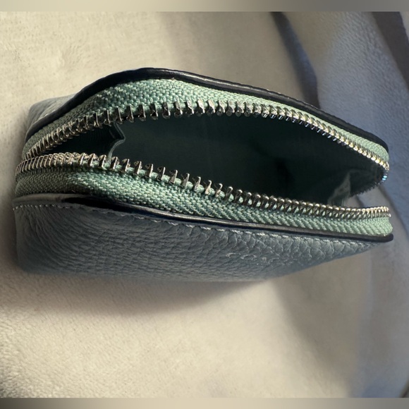 Coach Light Blue Coin Bag - Picture 9 of 10